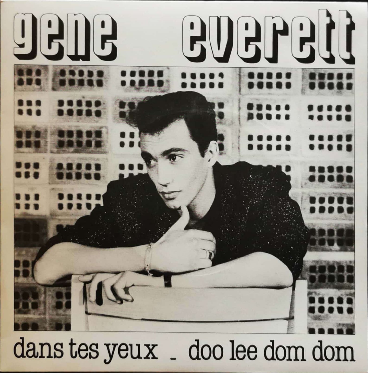 Vynil 45 Tours - Gene Evrett (Ahmed Mouici) Dédicacé Collector de 1985