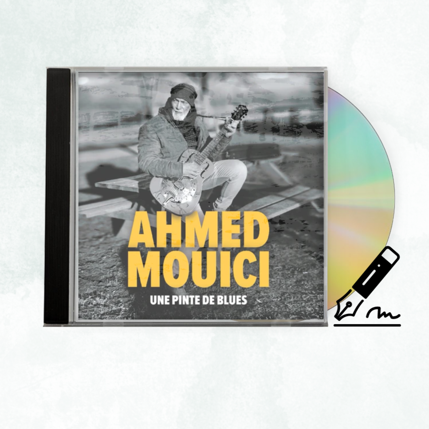 Une Pinte de Blues - Ahmed Mouici (Album Dédicacé)